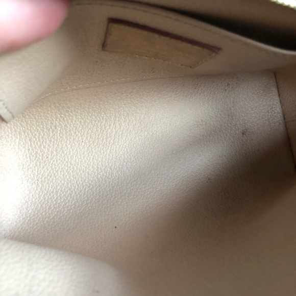 LOUIS VUITTON Damier Azur Pochette Cosmetic PM Pouch - Picture 8 of 8